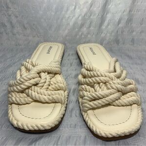 Abound Rope Sandals - Off White - Size 7